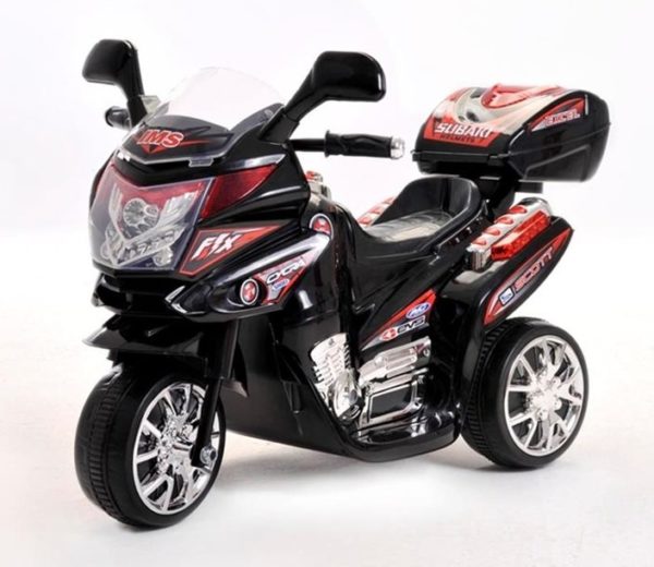 Elbil, motorcykel Pink panther, 3 hjul 6V - Bild 4