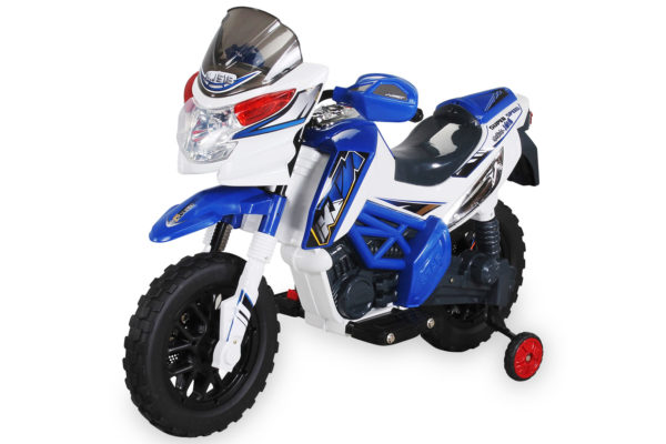 Elbil-Motorcykel racer för dom minsta