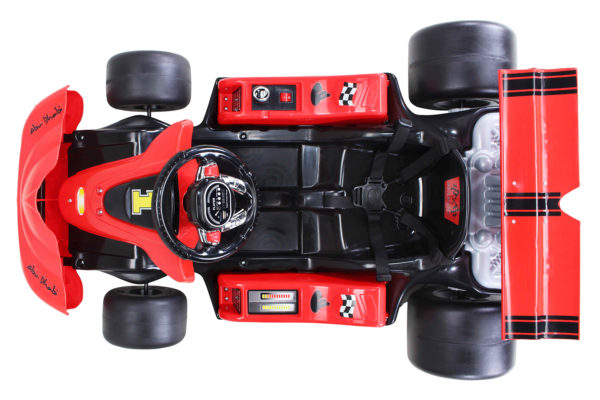 Elbil-gokart 2x20W med fjärrkontroll - Bild 4